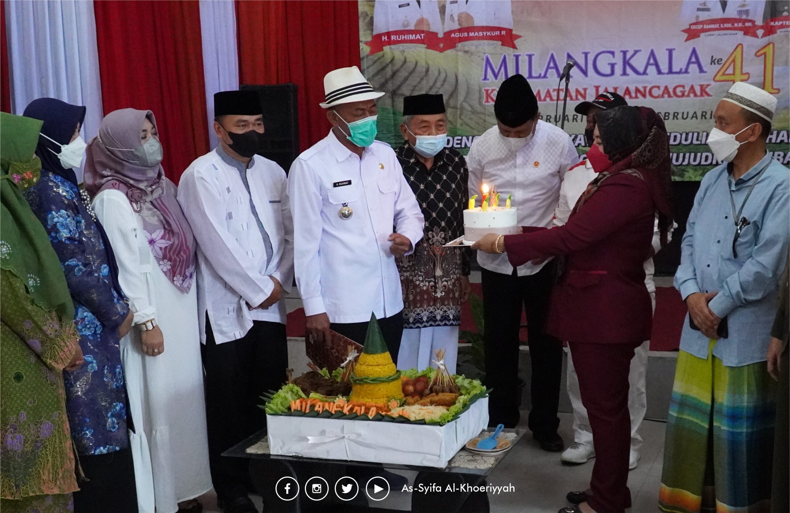 Hadiri Milangkala Jalancagak, Kang Jimat beri pesan khusus untuk As-Syifa