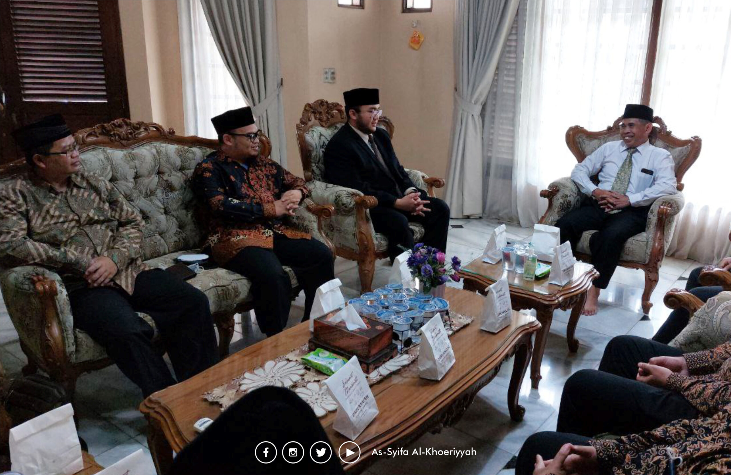 Pimpinan Pondok Pesantren As-Syifa Sagalaherang bersilaturahmi ke Pondok Pesantren Darunnajah