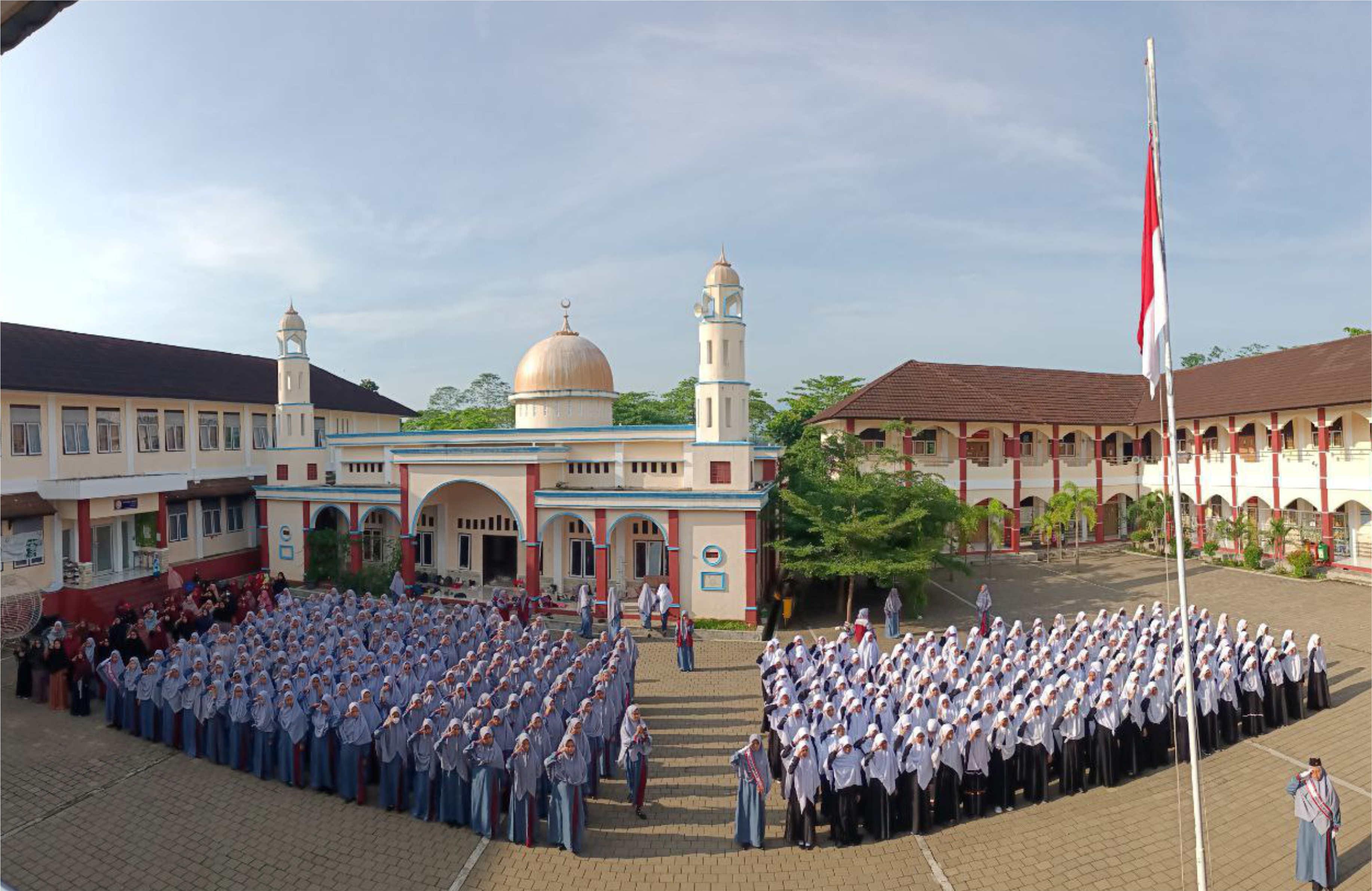 Memperingati Hari Santri, As-Syifa laksanakan upacara peringatan hari santri serempak di 3 lokasi berbeda