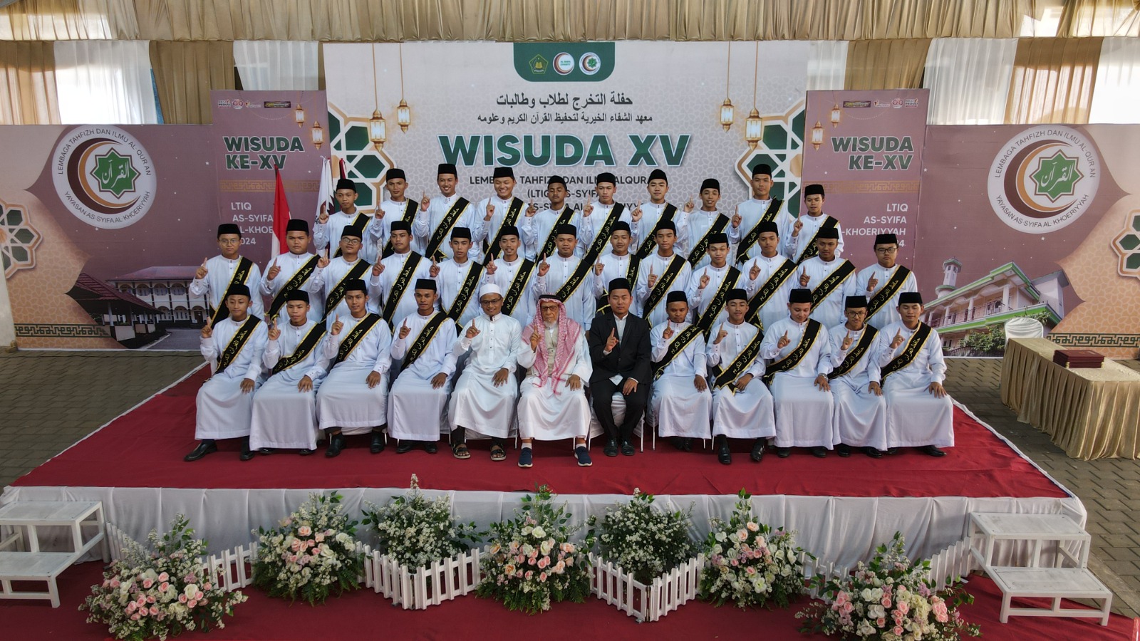 WISUDA KE-XV LTIQ AS-SYIFA, LAHIRKAN RATUSAN PENGHAFAL QUR’AN